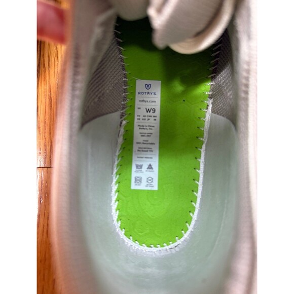 Rothy’s The Lace Up Sneaker Women’s 9 - Picture 7 of 9